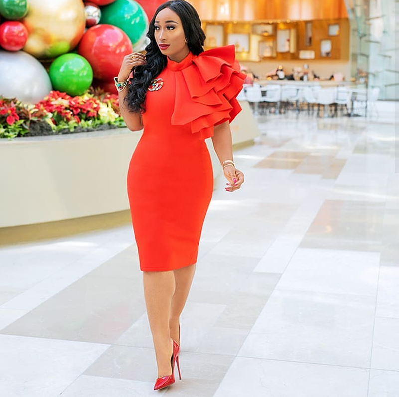 Elegant Red Dress: 11 Styles To Rock Like Chicamastyle