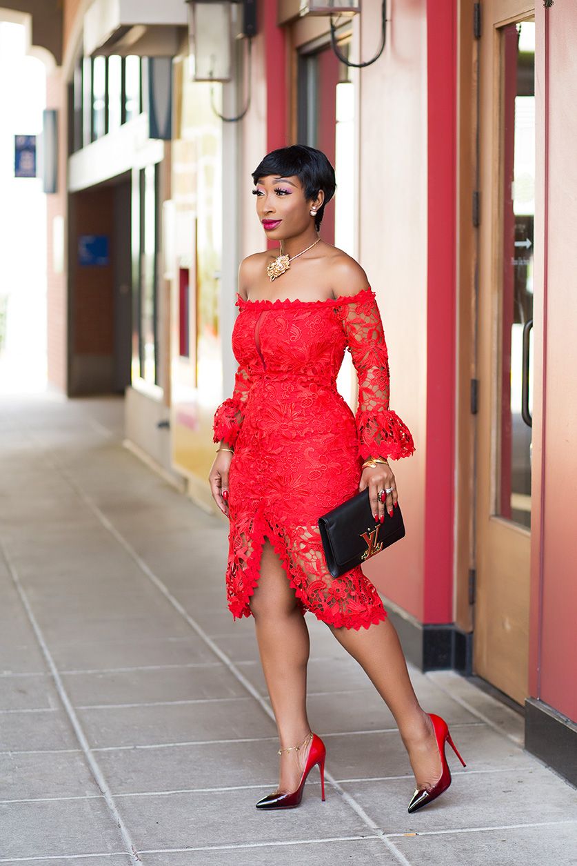 Elegant Red Dress: 11 Styles To Rock Like Chicamastyle