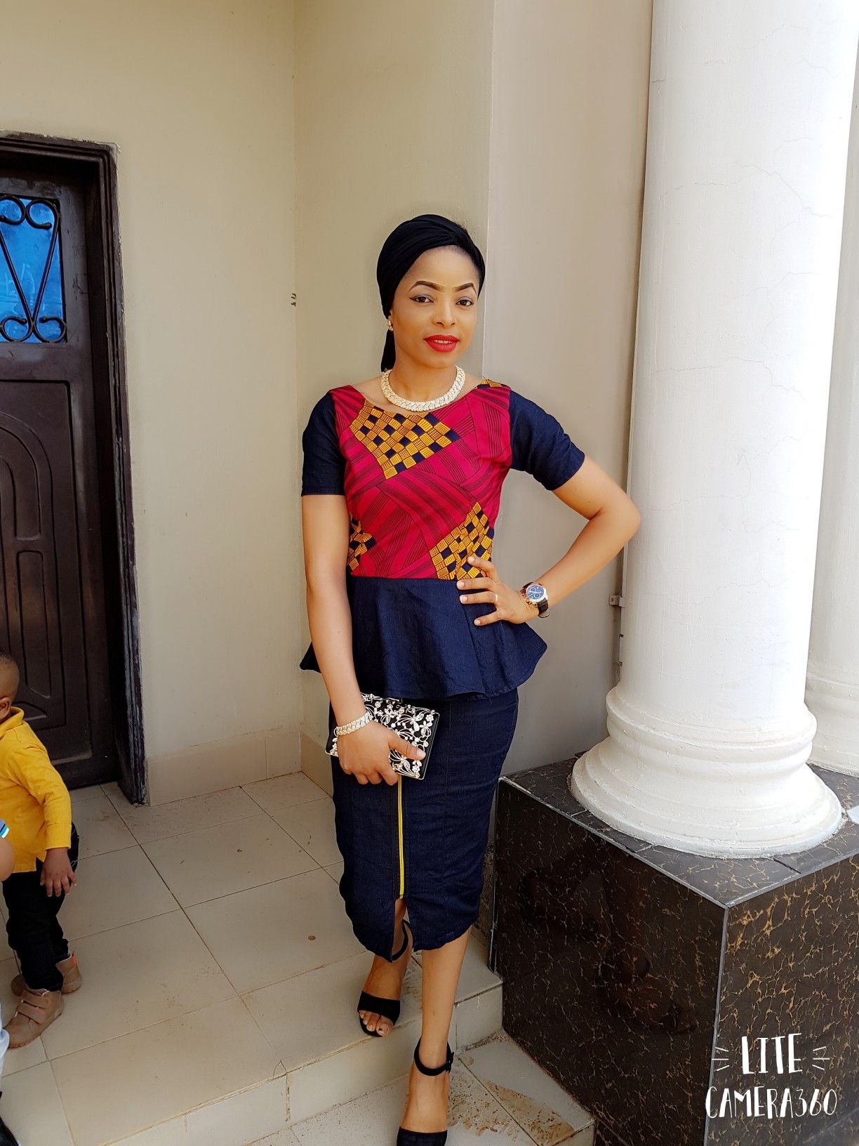 Jeans And Ankara Combination Styles For Women