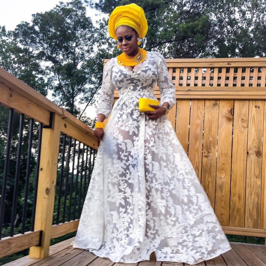 White Aso Ebi Styles That You Will Love