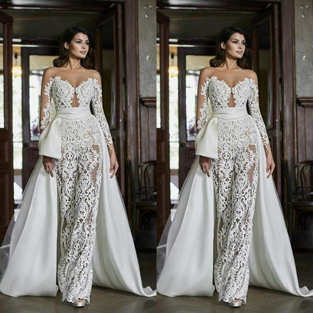 Jumpsuit Wedding Gowns For Modern Brides