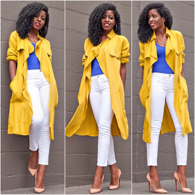 10 Ways To Rock Waterfall Jackets From Fashionistas' Look Books