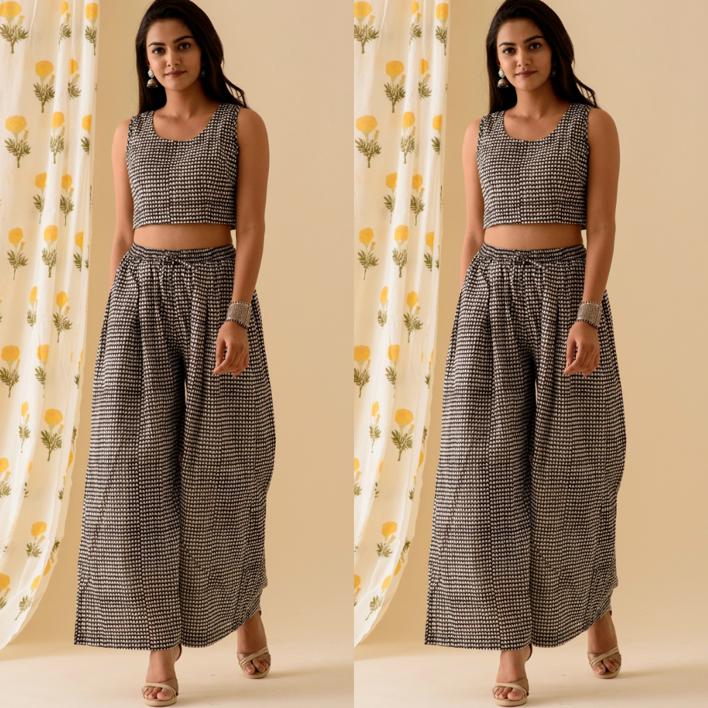 Best Ways To Rock Palazzo Pants With Crop Tops