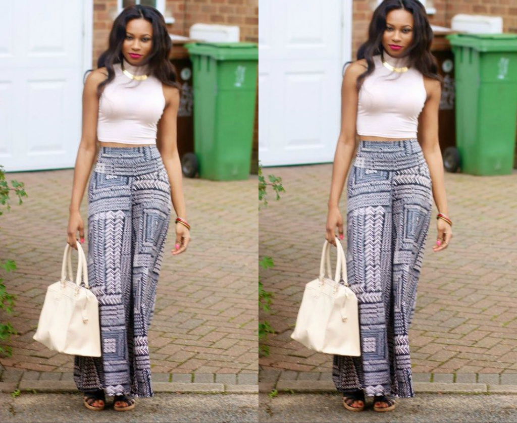 Best Ways To Rock Palazzo Pants With Crop Tops