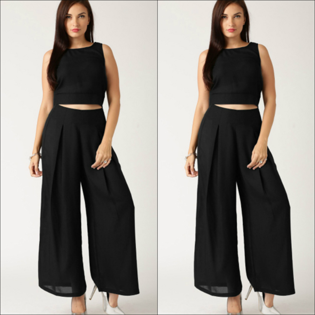 Best Ways To Rock Palazzo Pants With Crop Tops