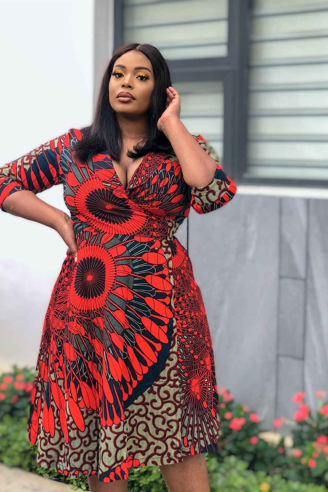 5 Trendy Ankara Styles for the African Business Woman: Unleash Your Fashionable Confidence - ankara wrap dress