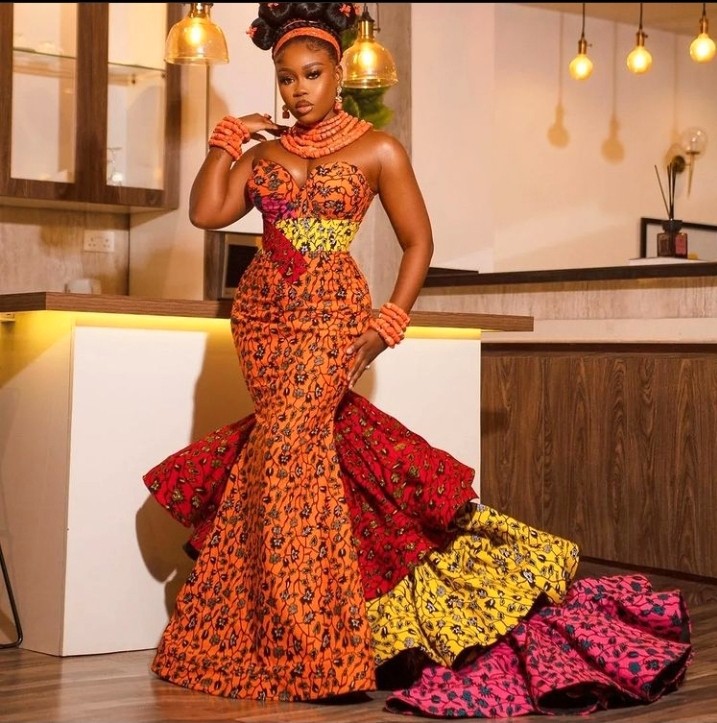 The Most Beautiful Ankara Prom & Wedding Dresses In The World 2017