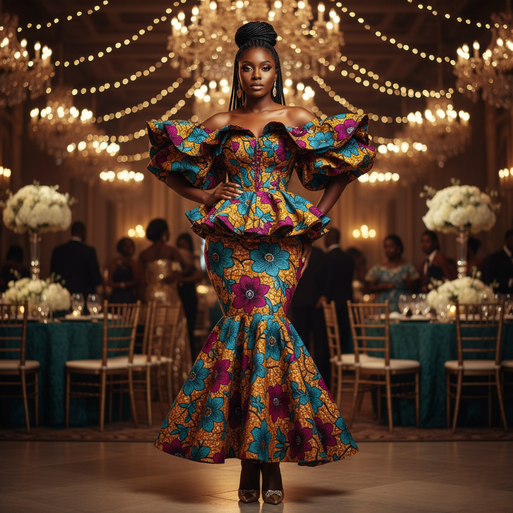 Ankara Skirt and Top