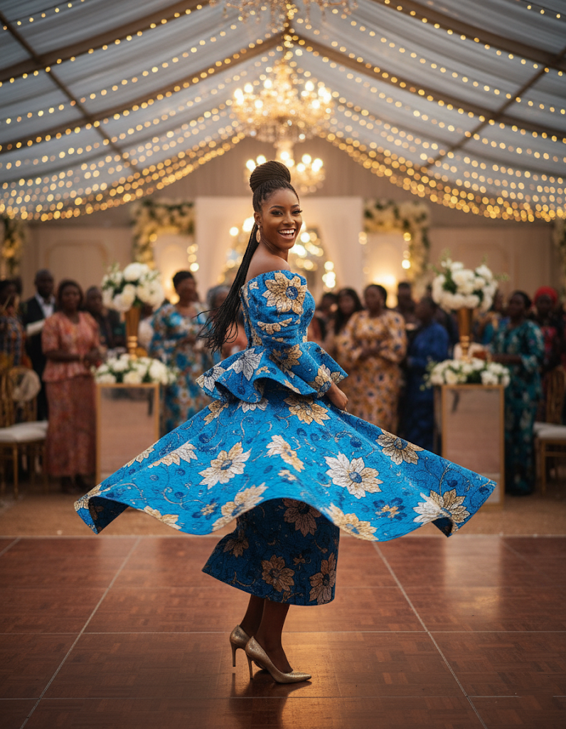 Ankara Skirt and Top main image 1